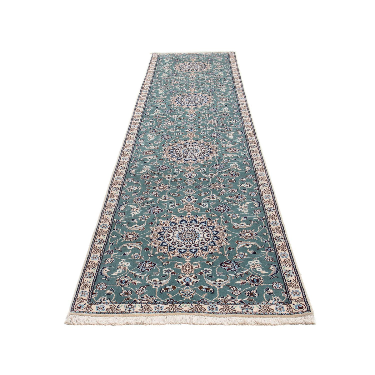 Perserteppich - Nain - Royal 394 x 88 cm Teppichläufer