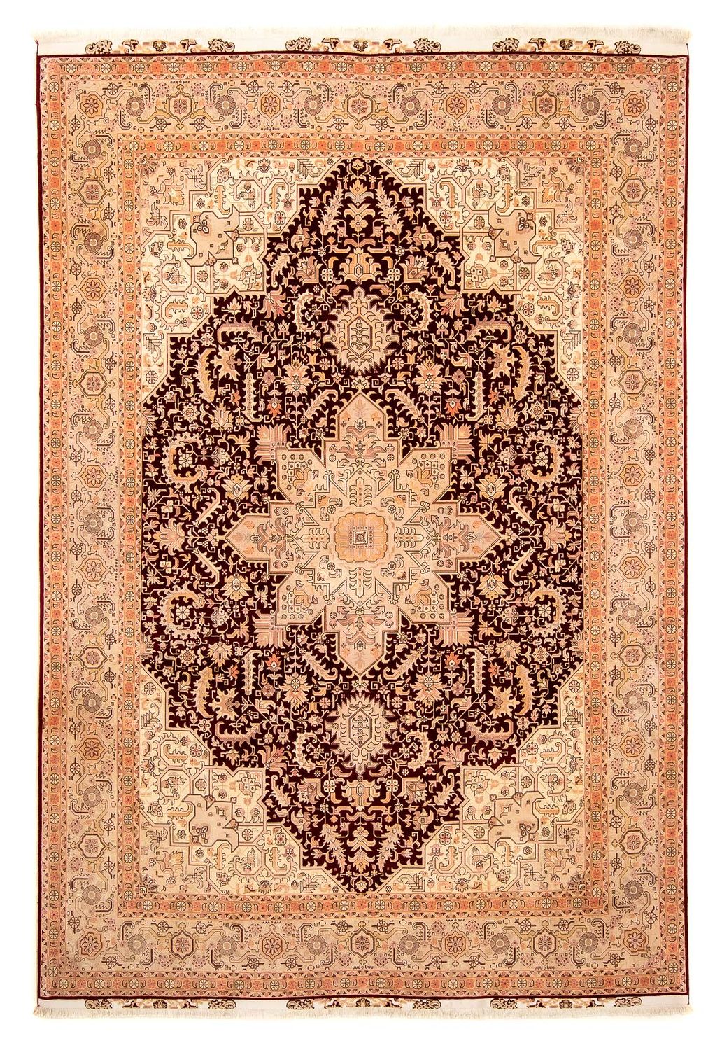 Perserteppich - Täbriz - Royal 356 x 250 cm Wohnzimmer Teppich