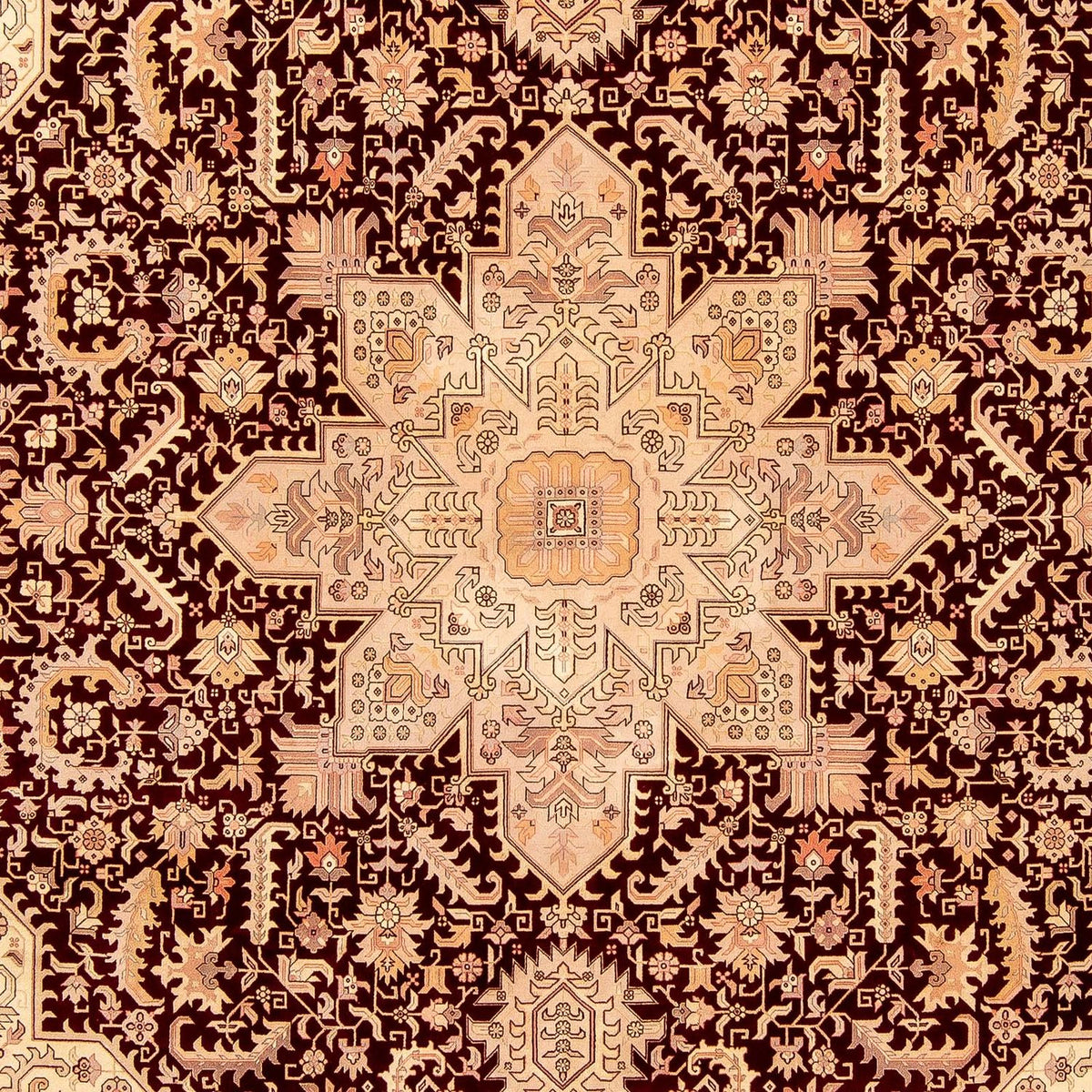 Perserteppich - Täbriz - Royal 356 x 250 cm Wohnzimmer Teppich