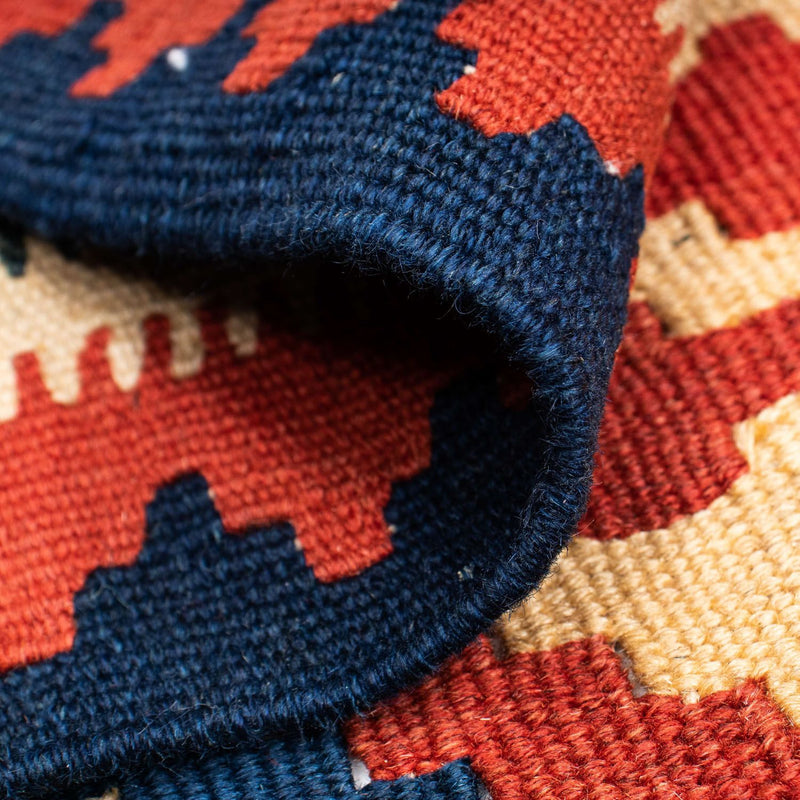 Kelim Teppich - Oriental 160 x 112 cm - rot