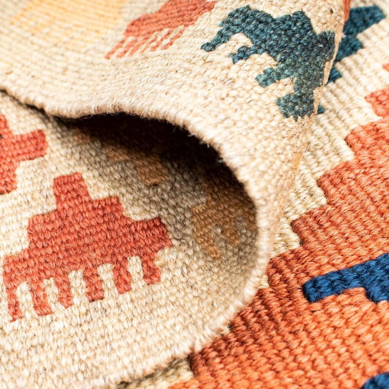 Kelim Teppich - Oriental 148 x 106 cm - braun