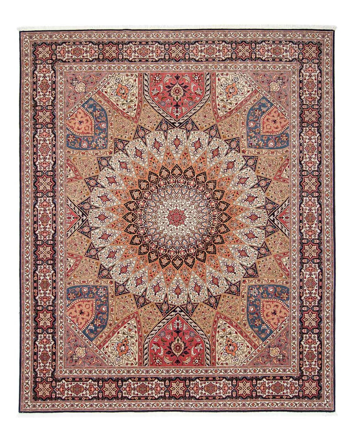 Perserteppich - Täbriz - Royal 298 x 254 cm Wohnzimmer Teppich
