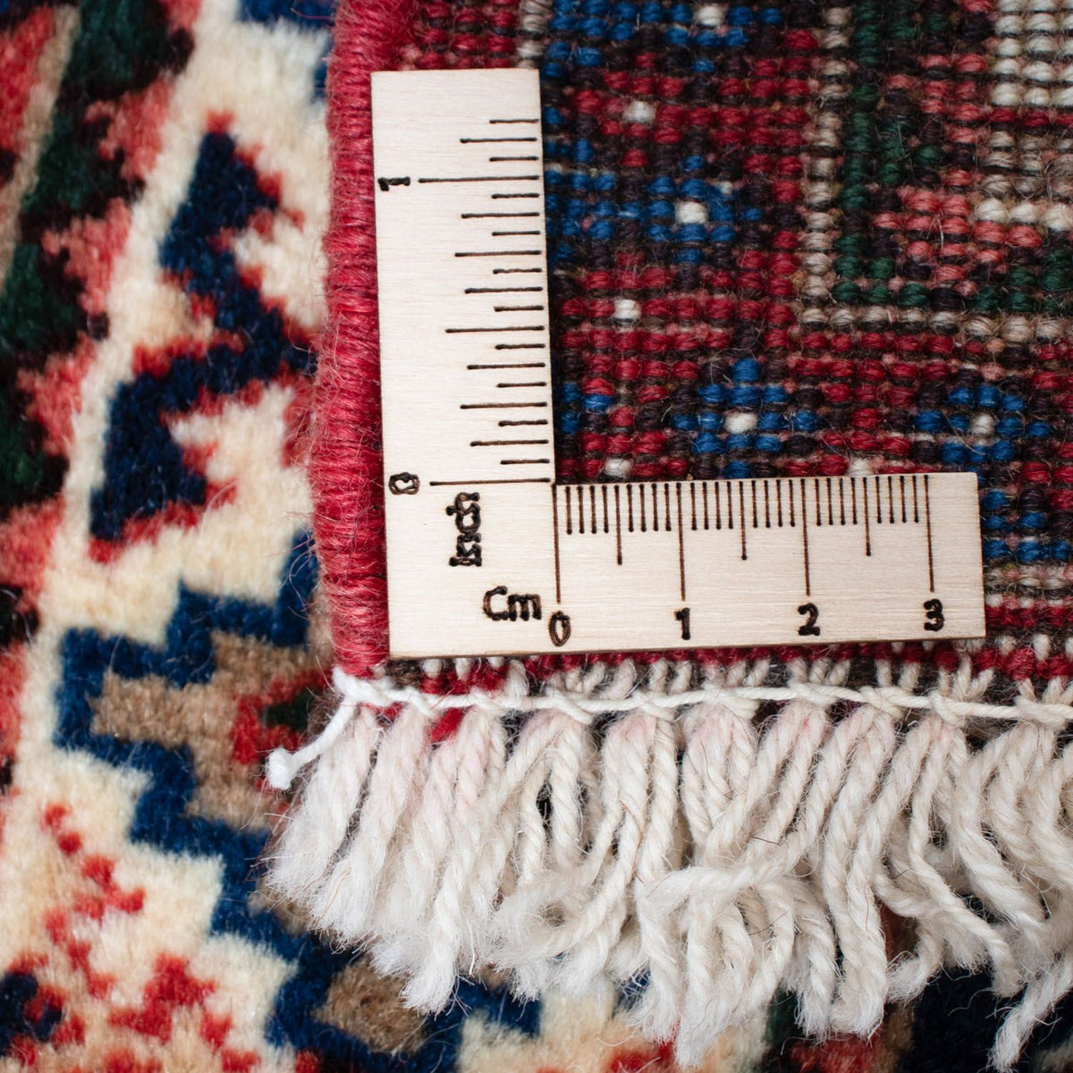 Perserteppich - Nomadic 147 x 102 cm - dunkelrot