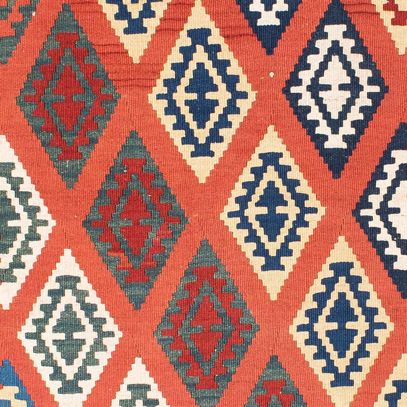 Kelim Teppich - Oriental 140 x 105 cm - rot