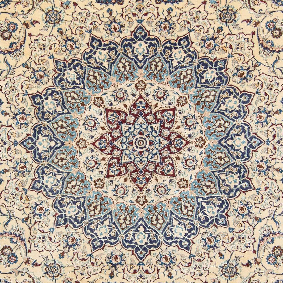 Perserteppich - Nain 368 x 256 cm Wohnzimmer Teppich