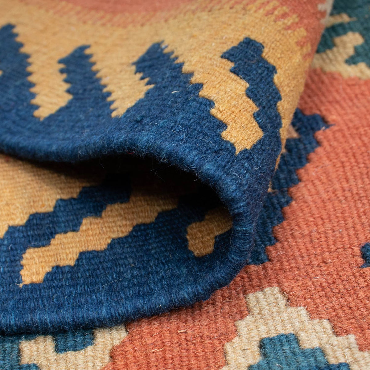 Kelim Teppich - Oriental 155 x 108 cm - mehrfarbig