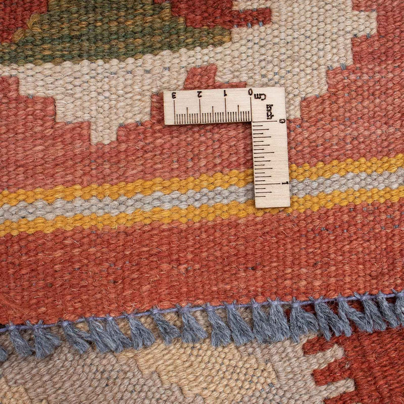 Kelim Teppich - Splash 306 x 82 cm