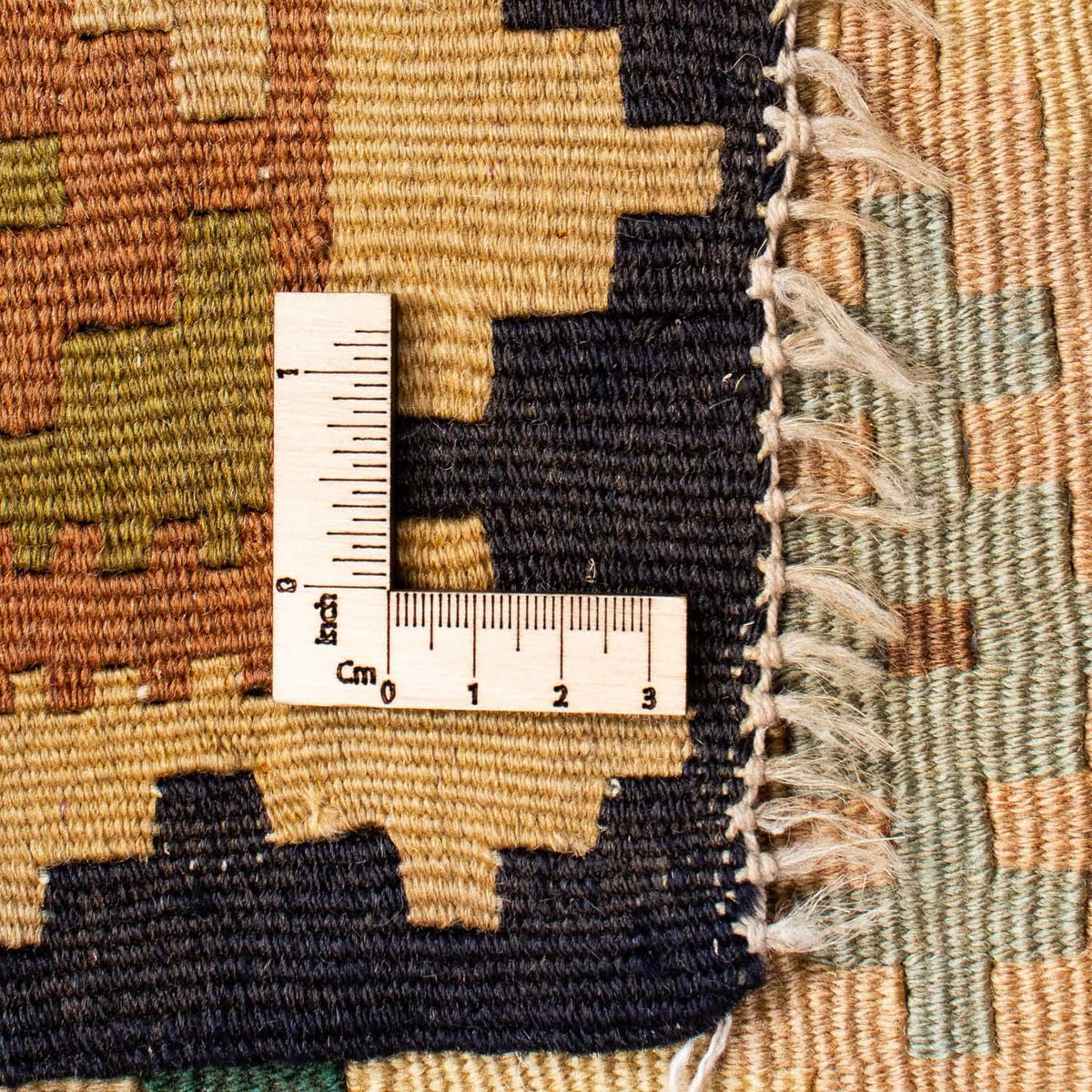 Kelim Teppich - Oriental 223 x 132 cm - beige