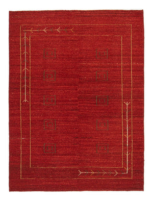 Gabbeh Teppich - Perser 197 x 144 cm - rot