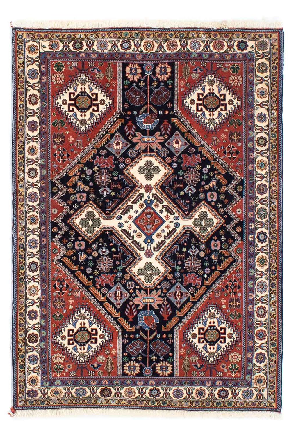Gabbeh Teppich - Kaschkuli Persern 145 x 105 cm