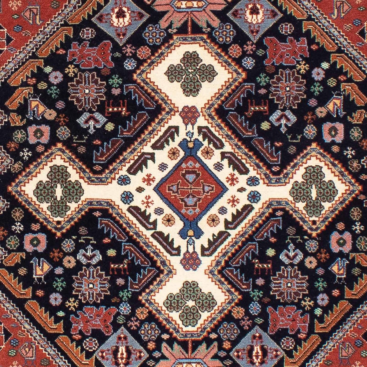 Gabbeh Teppich - Kaschkuli Persern 145 x 105 cm