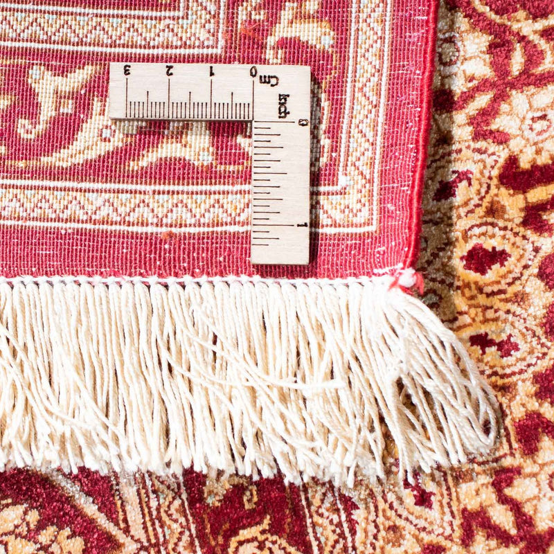 Perserteppich - Ghom 151 x 100 cm - dunkelrot