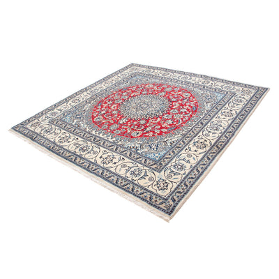 Nain Tappeto 190x200cm - Tappeto persiano - rosso scuro