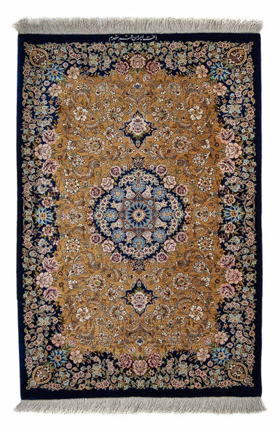 Tapis de Qom Tapis 62x91cm - Tapis persan