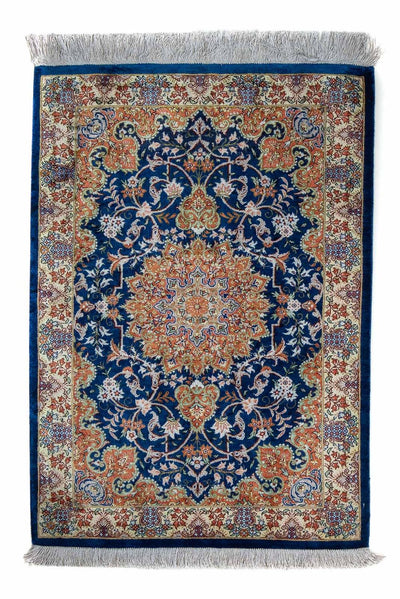 Ghom Teppich 55x78cm - Perserteppich