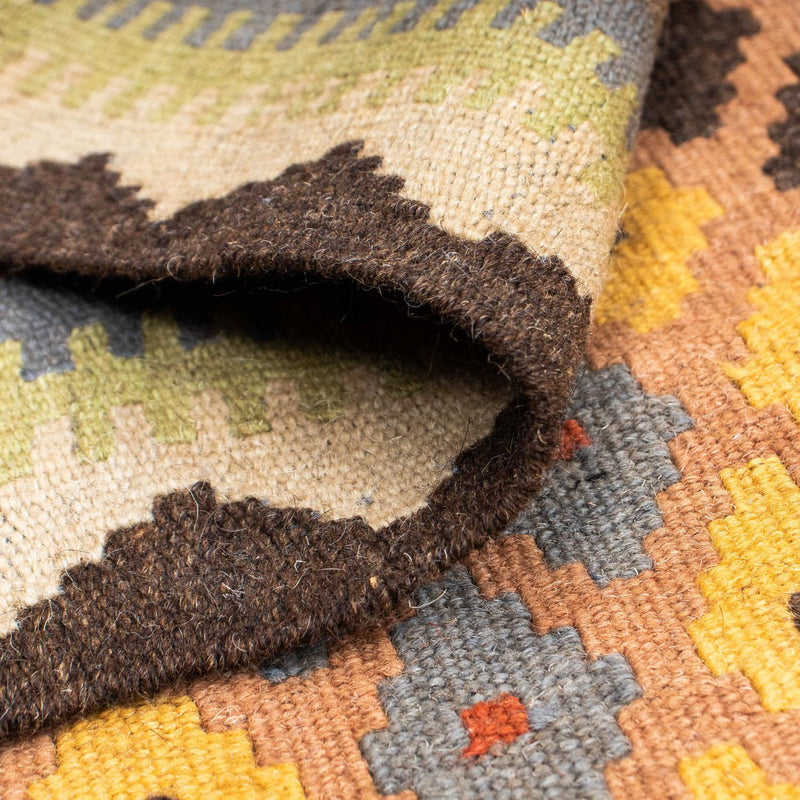 Kelim Teppich - Oriental 208 x 82 cm - beige