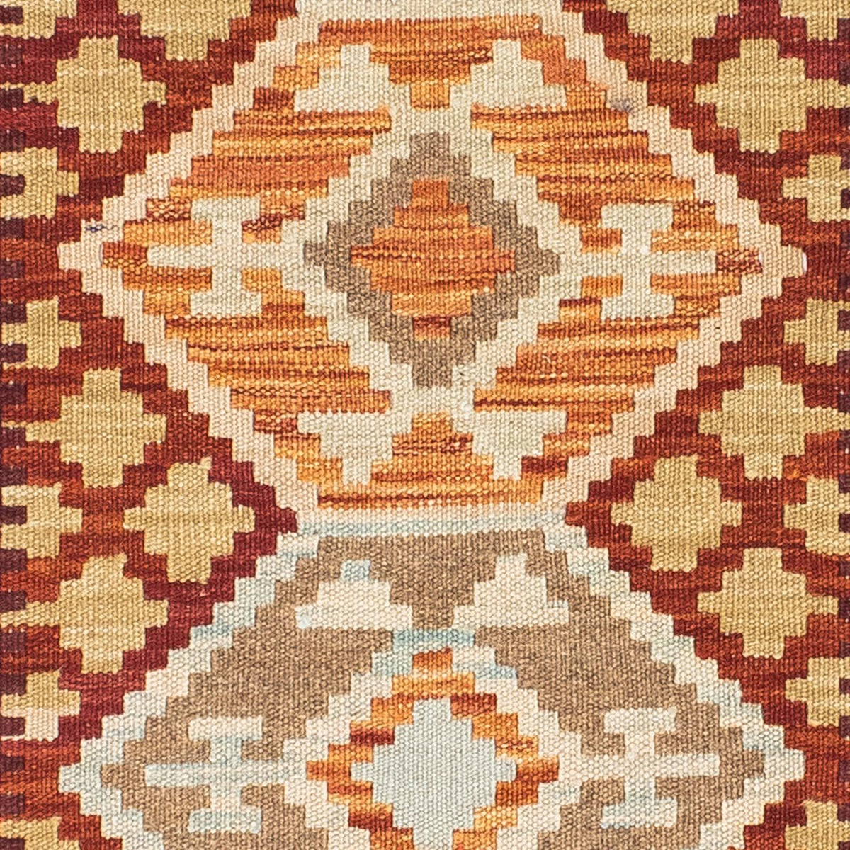 Kelim Teppich - Oriental 202 x 73 cm - beige
