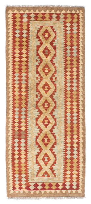 Kelim Teppich - Oriental 200 x 85 cm - beige