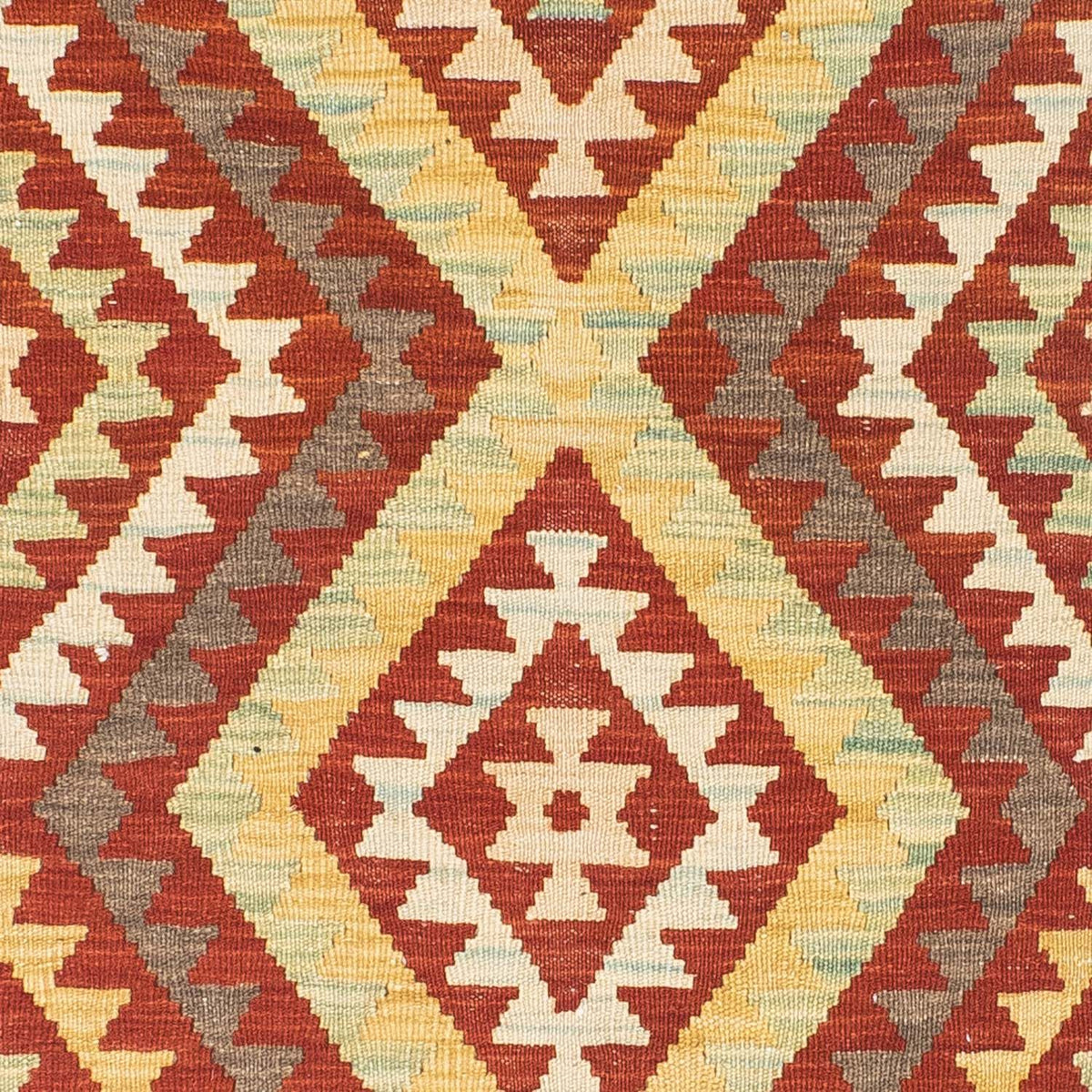 Kelim Teppich - Oriental 214 x 82 cm - rost