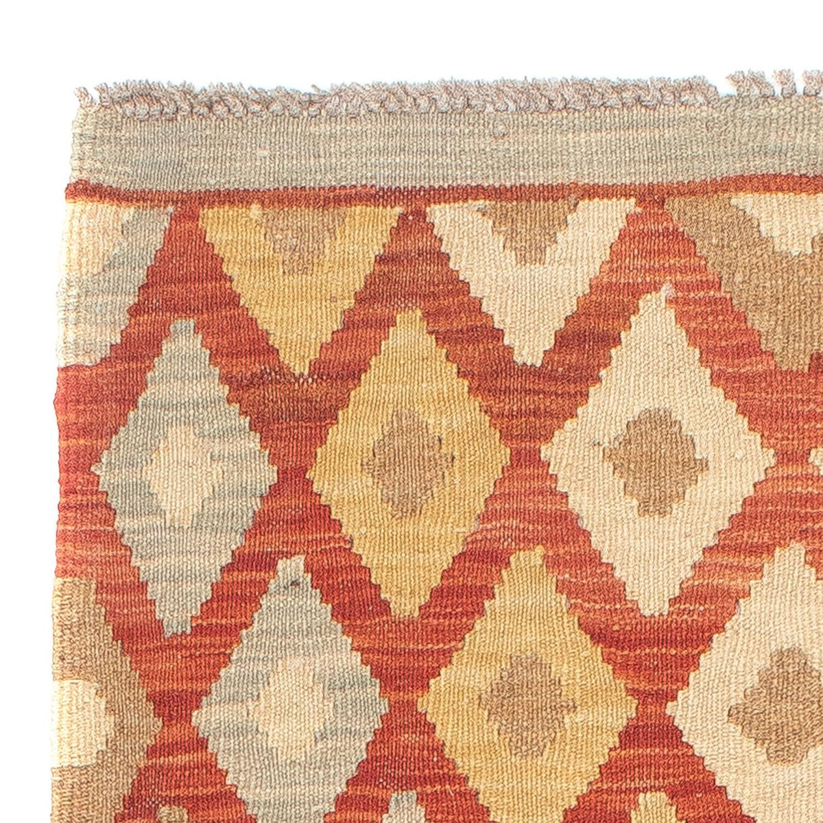 Kelim Teppich - Splash 185 x 69 cm - mehrfarbig