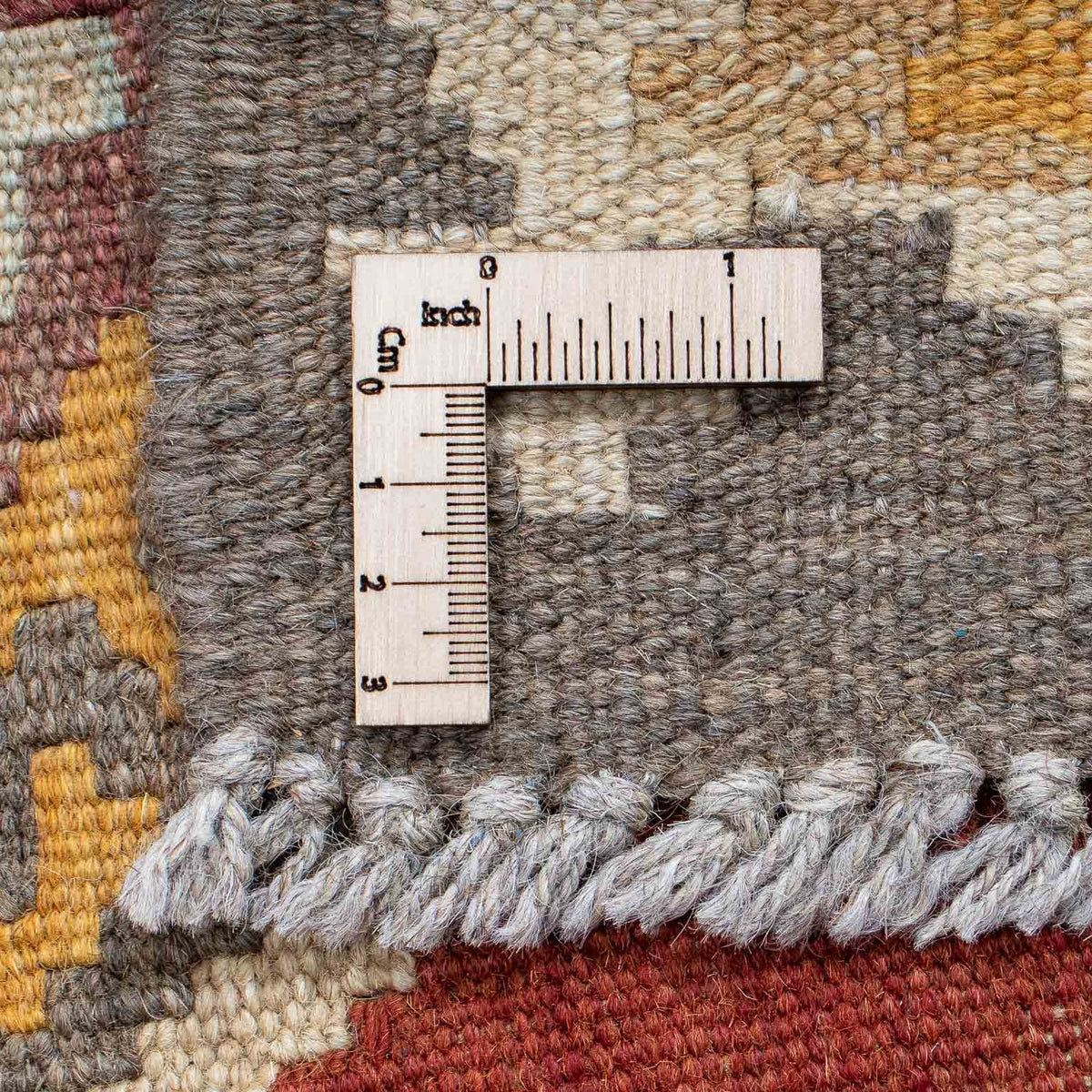 Kelim Teppich - Splash 192 x 63 cm - mehrfarbig