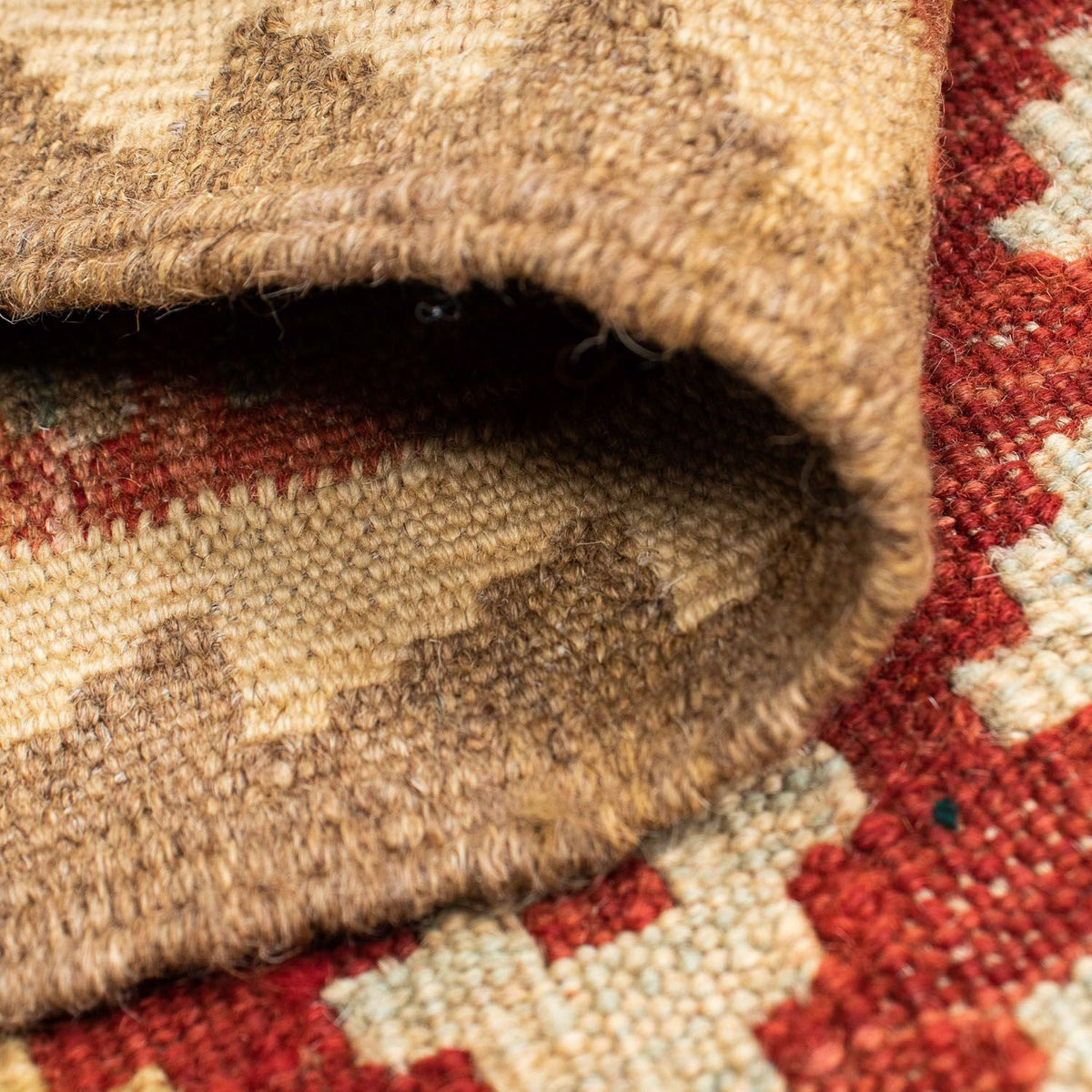 Kelim Teppich - Oriental 197 x 73 cm - rost