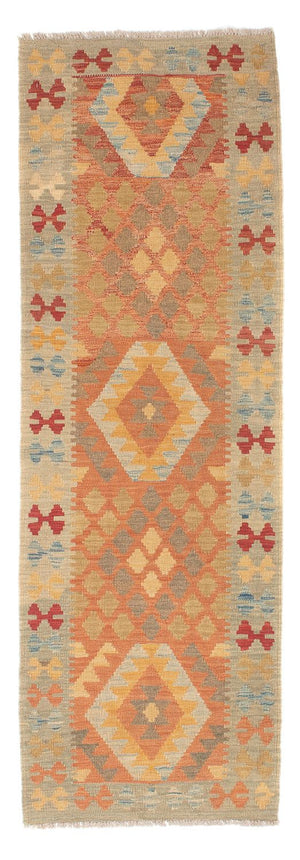 Kelim Teppich - Splash 199 x 64 cm - mehrfarbig