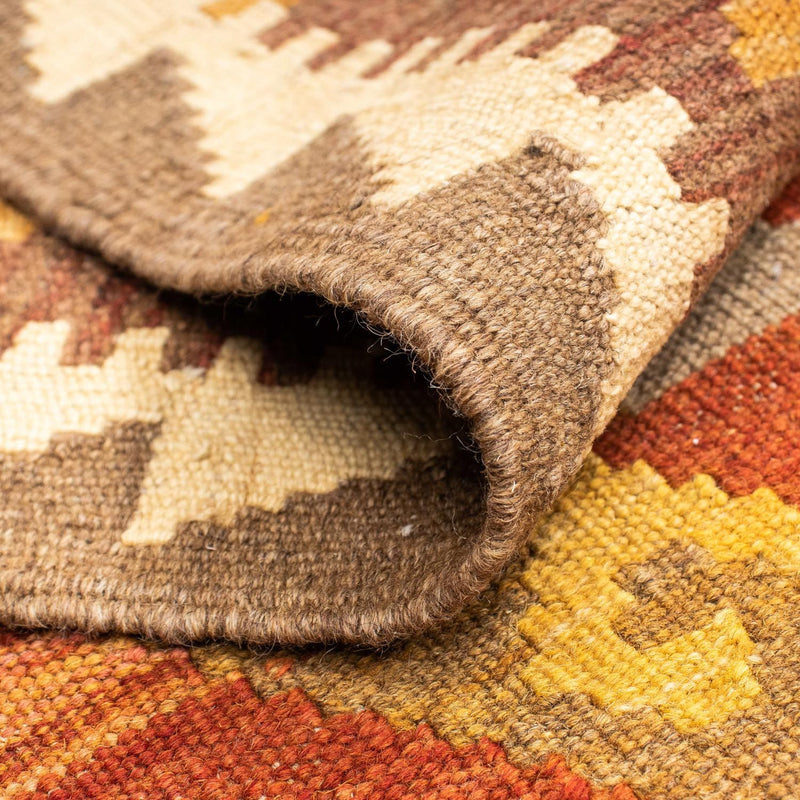 Kelim Teppich - Oriental 203 x 64 cm - hellbraun