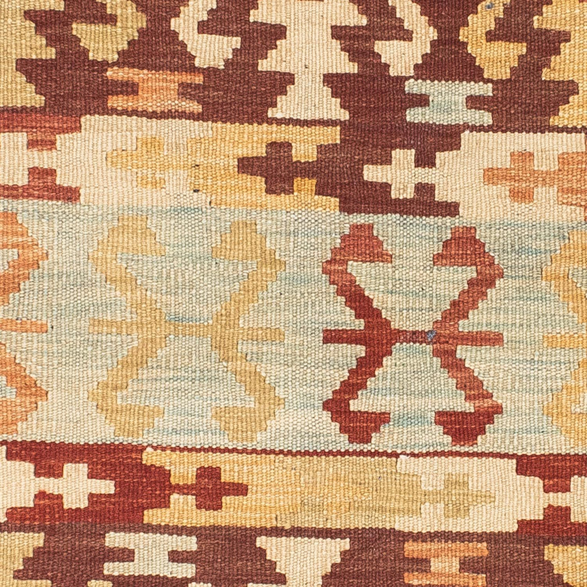 Kelim Teppich - Oriental 209 x 72 cm - mehrfarbig