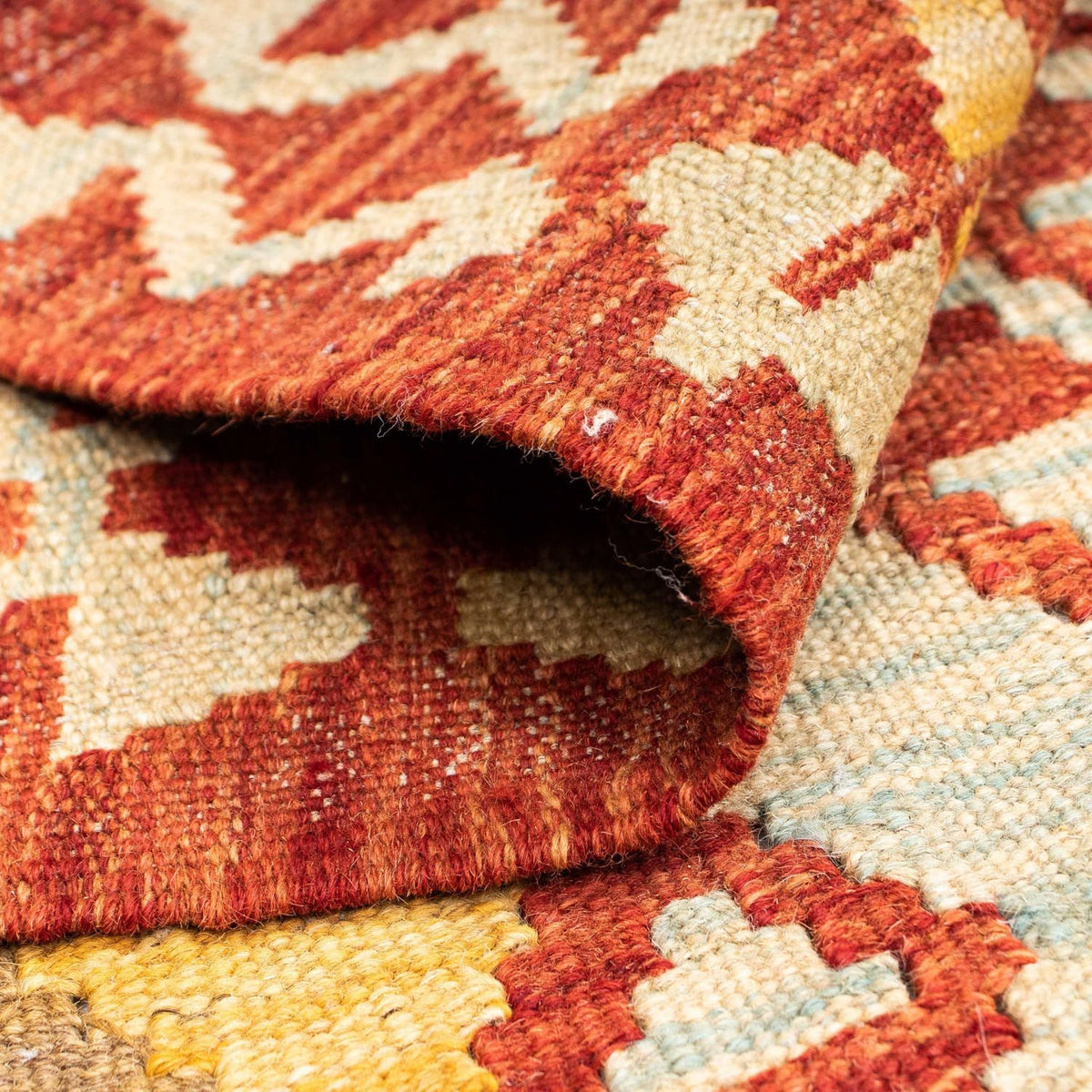 Kelim Teppich - Oriental 187 x 71 cm - rost