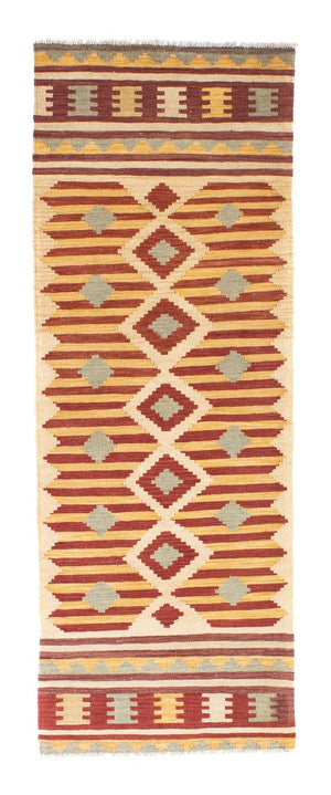Kelim Teppich - Oriental 207 x 74 cm - beige