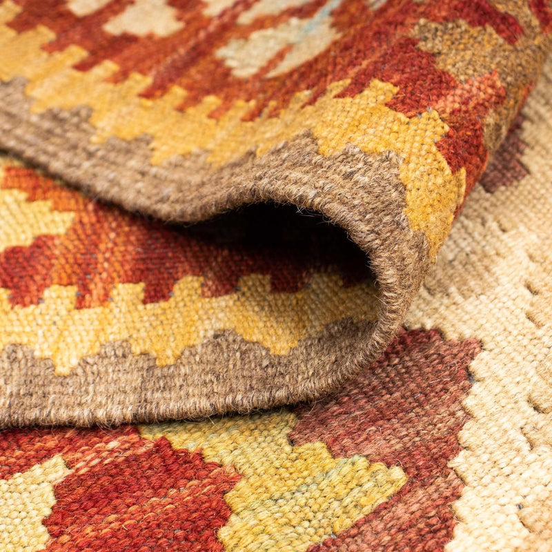 Kelim Teppich - Oriental 210 x 68 cm - beige