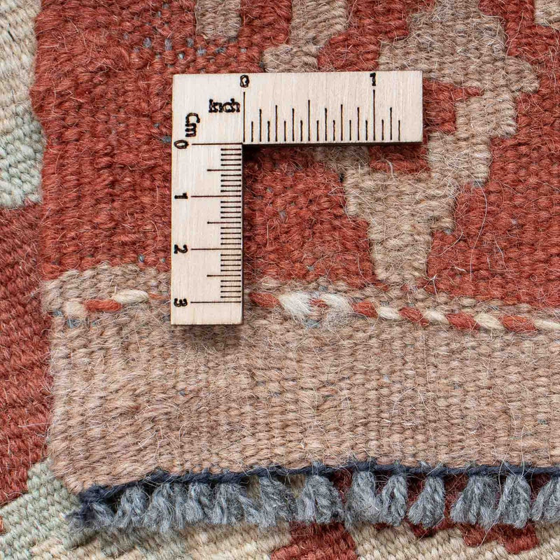 Kelim Teppich - Splash 203 x 69 cm - rost