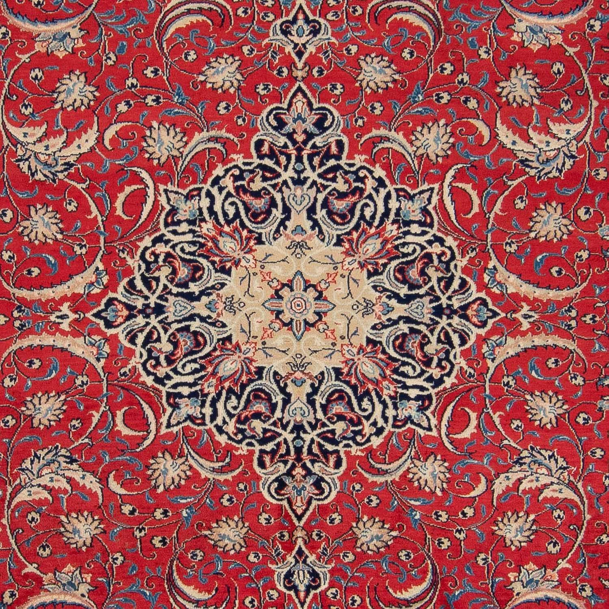 Patchwork Teppich 355 x 270 cm