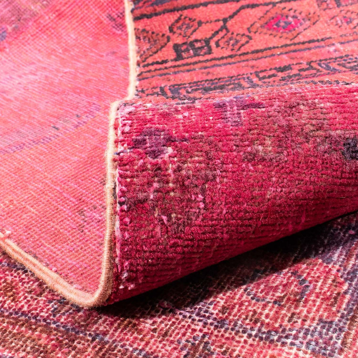 Patchwork Teppich 237 x 151 cm