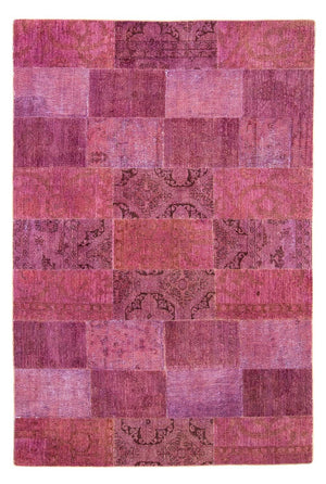 Patchwork Teppich 264 x 182 cm