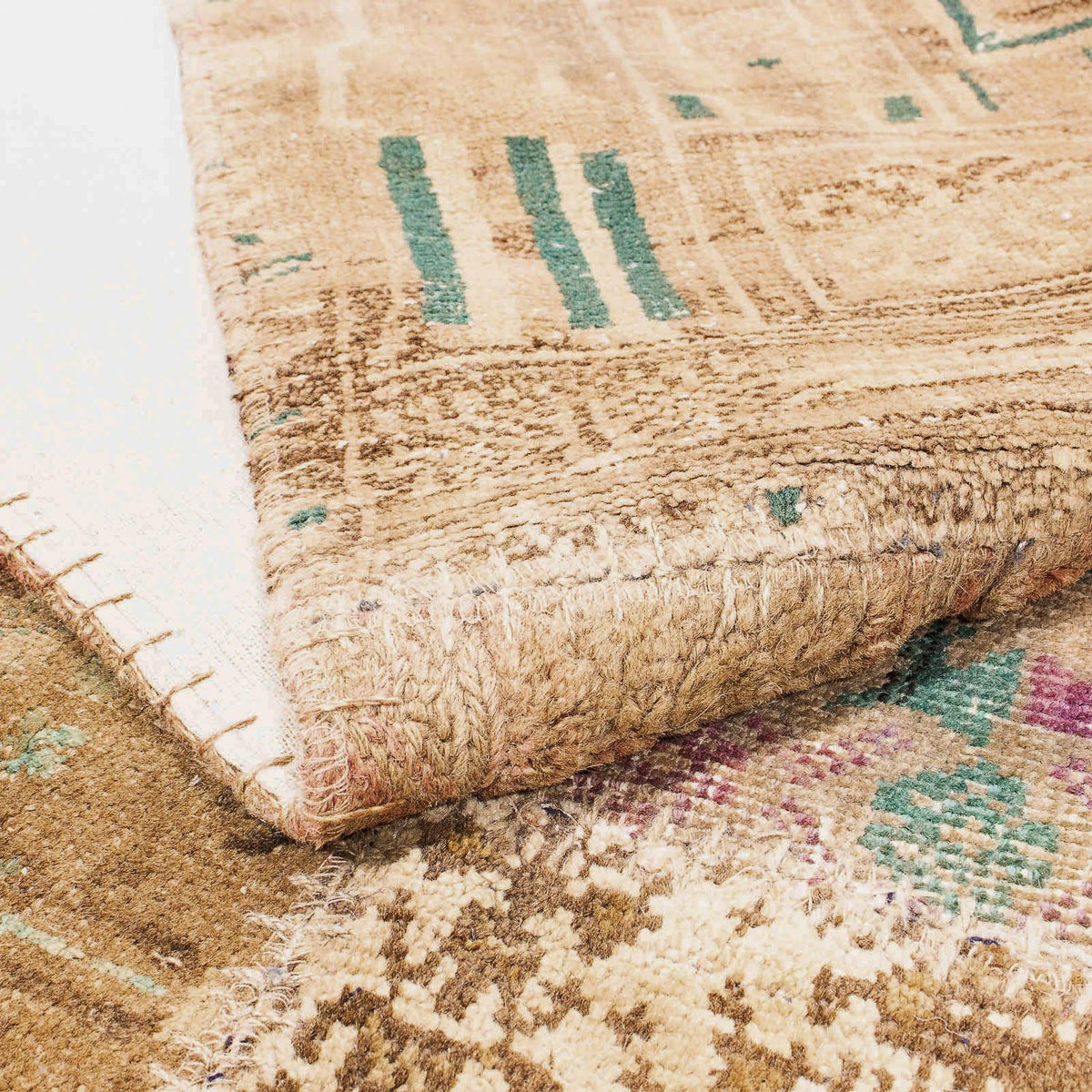 Patchwork Teppich 256 x 172 cm