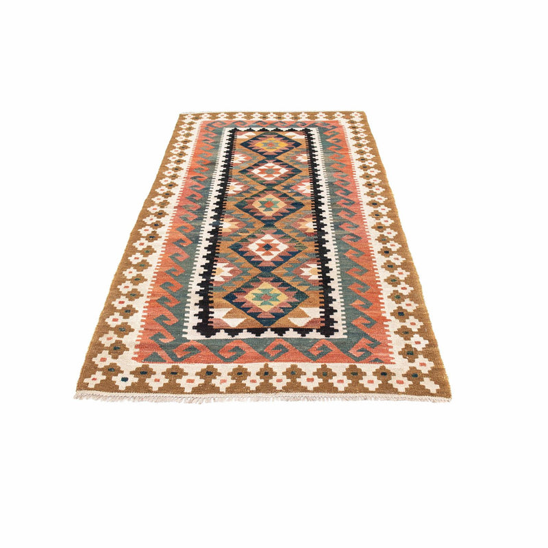 Kelim Teppich - Oriental 200 x 101 cm - hellbraun