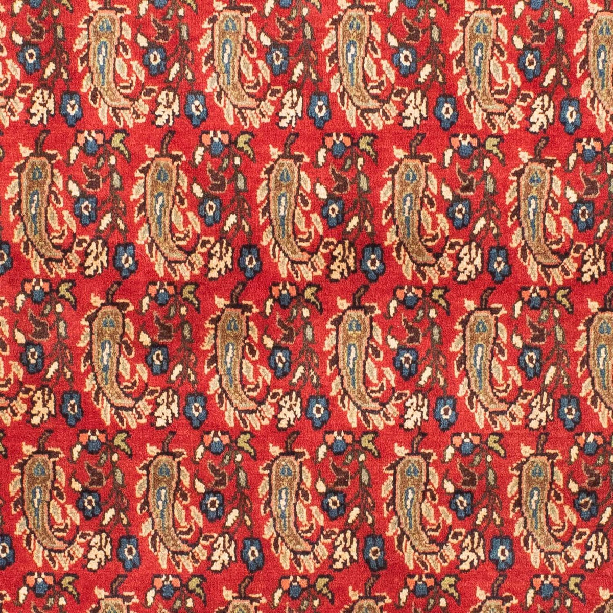 Perserteppich - Nomadic 160 x 110 cm - dunkelrot