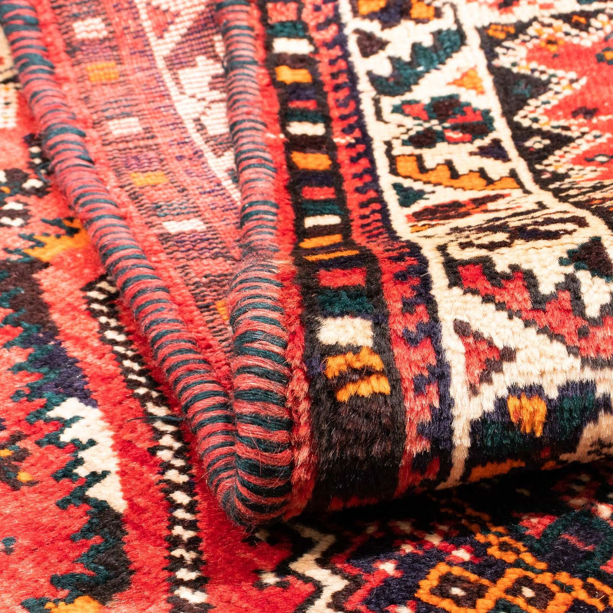 Perserteppich - Nomadic 160 x 110 cm - hellrot