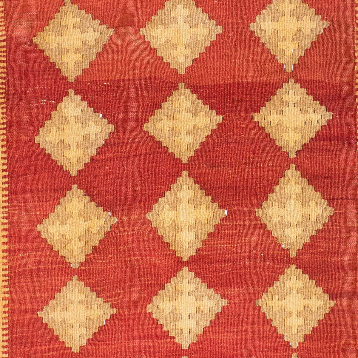 Kelim Teppich - Oriental 190 x 120 cm - orange