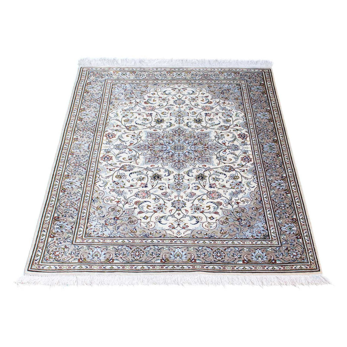 Perserteppich - Ghom 121 x 80 cm - beige