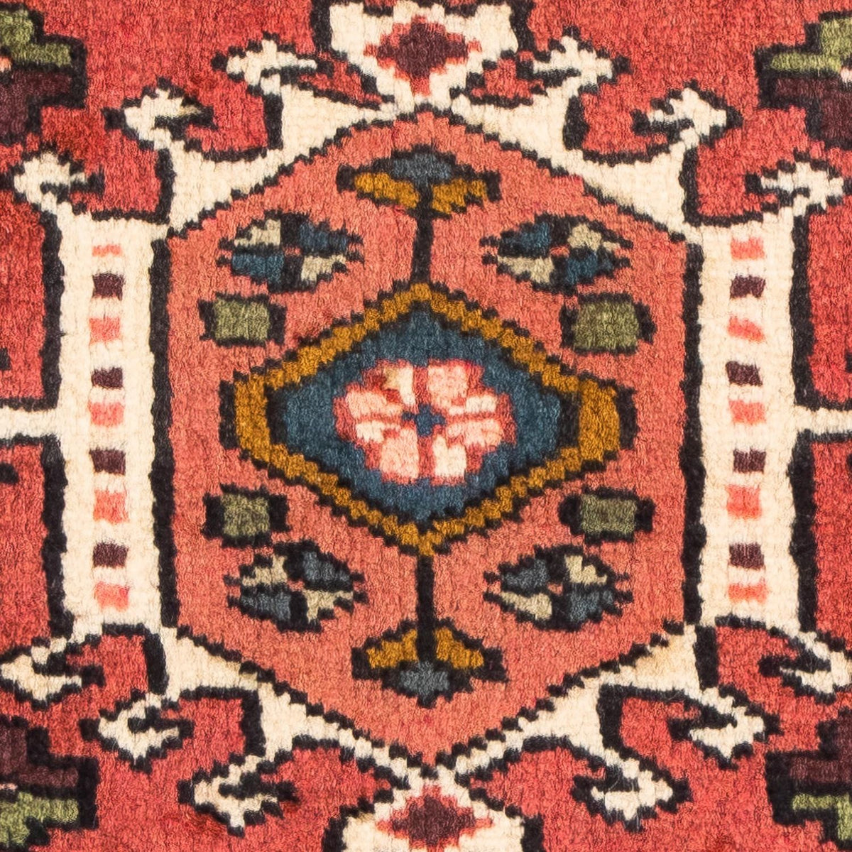 Perserteppich - Nomadic 100 x 65 cm - hellrot