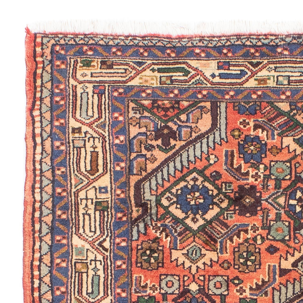 Perserteppich - Nomadic 147 x 100 cm - hellrot