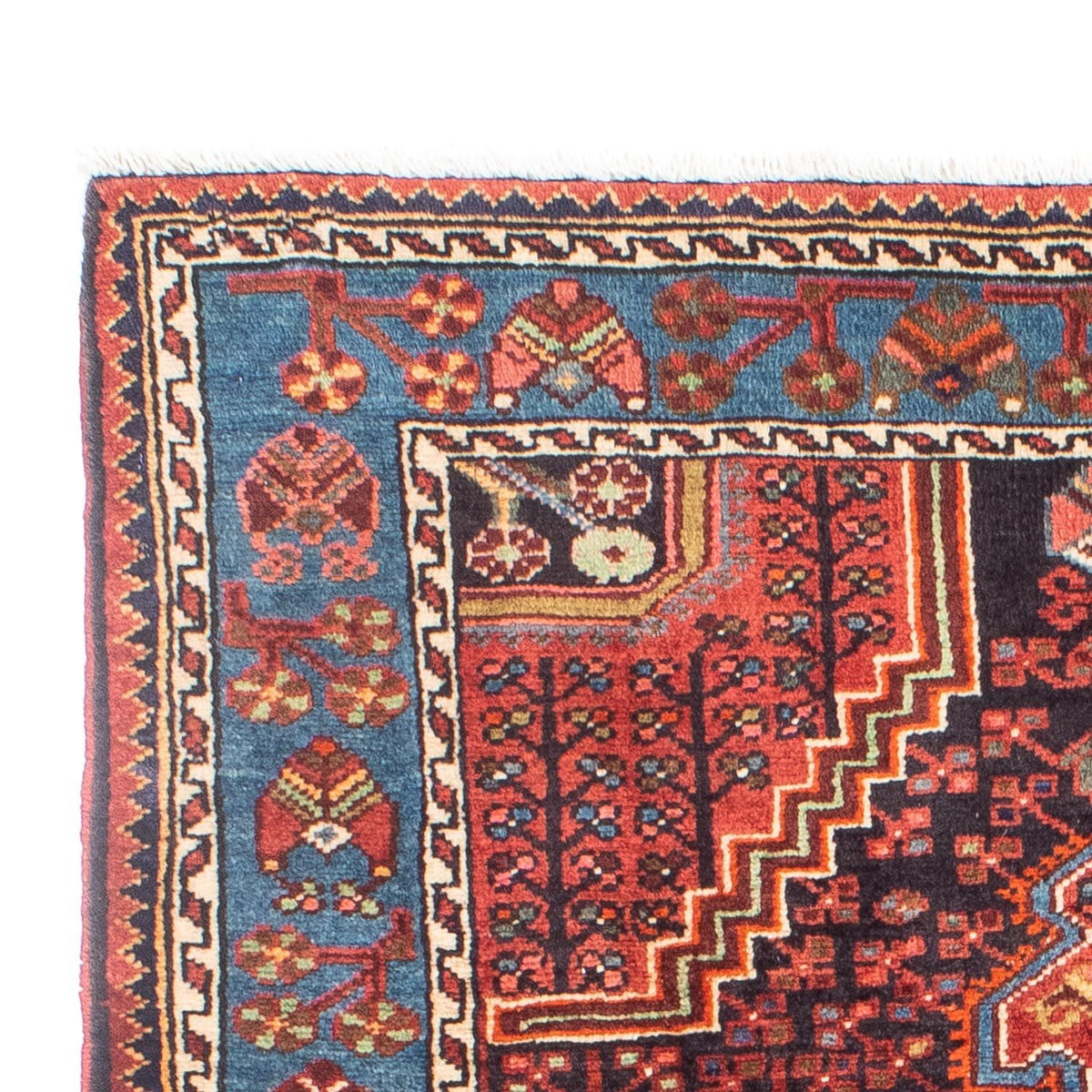 Perserteppich - Nomadic 163 x 110 cm - rot