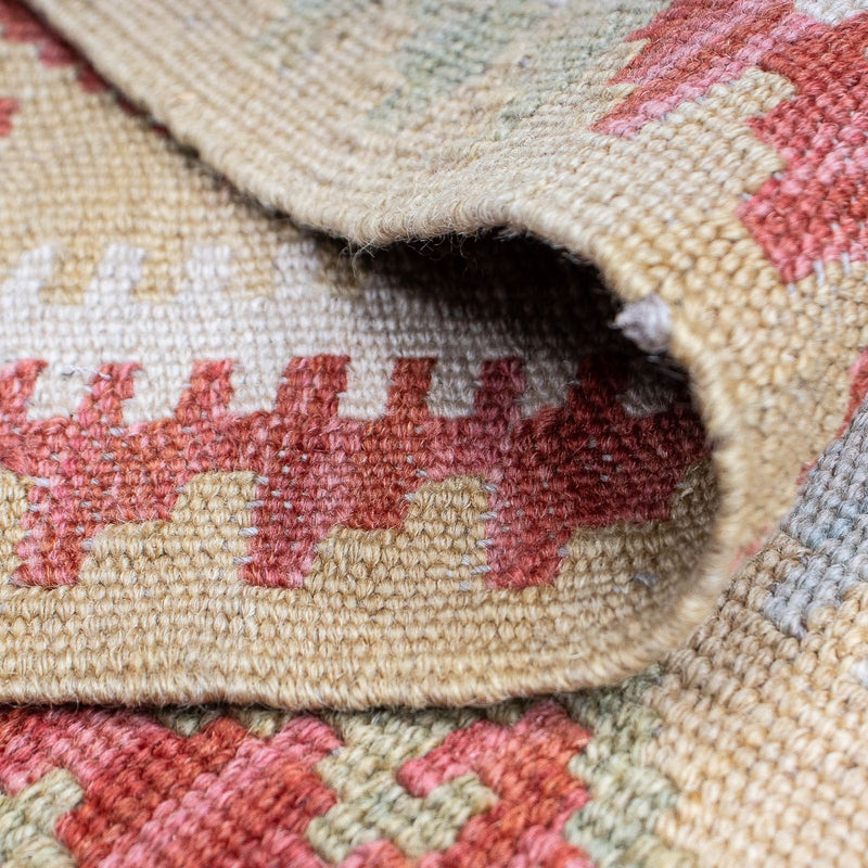 Kelim Teppich - Splash 287 x 83 cm - mehrfarbig