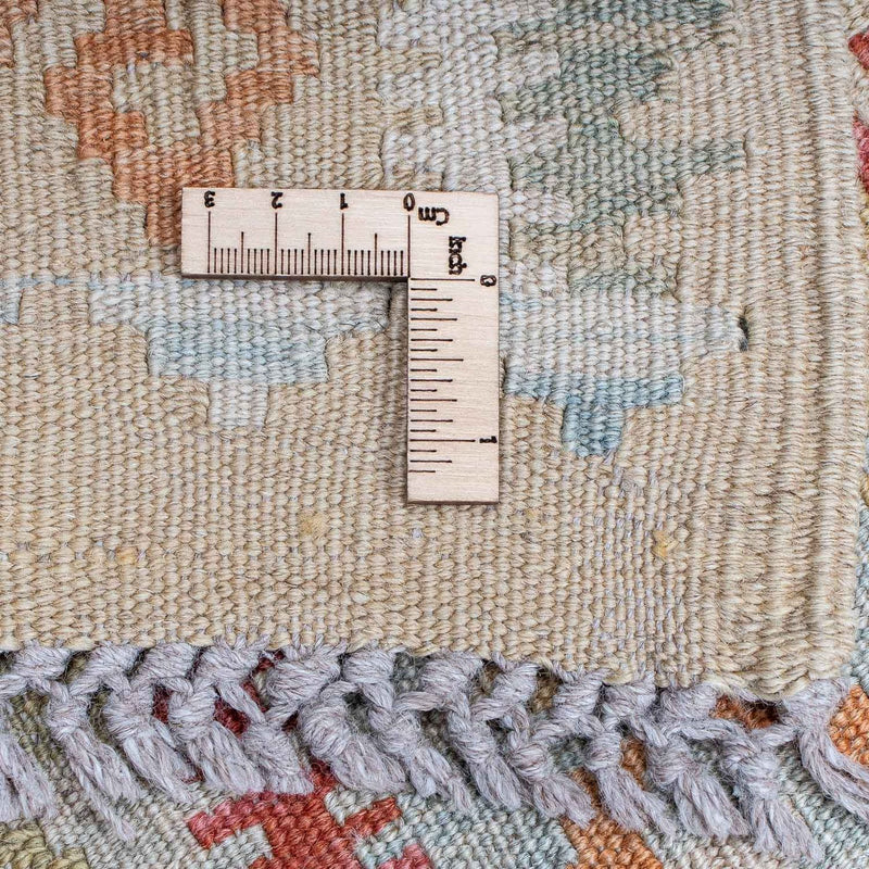 Kelim Teppich - Splash 287 x 83 cm - mehrfarbig