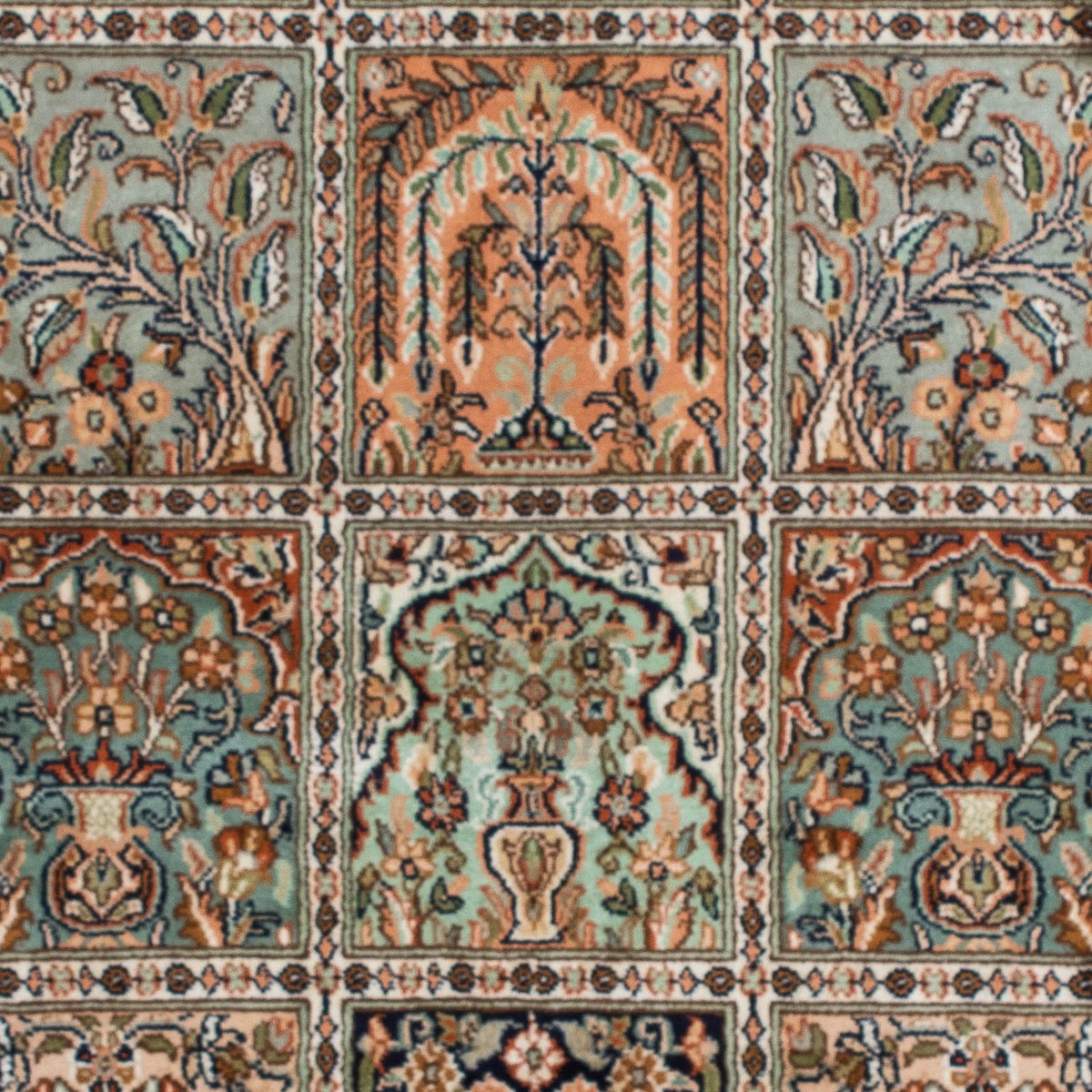 Seidenteppich - Kaschmir Seide 150 x 92 cm Teppichbrücke