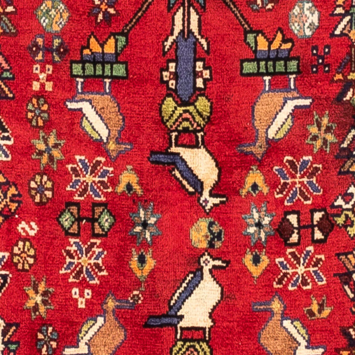 Perserteppich - Nomadic 220 x 143 cm - rot