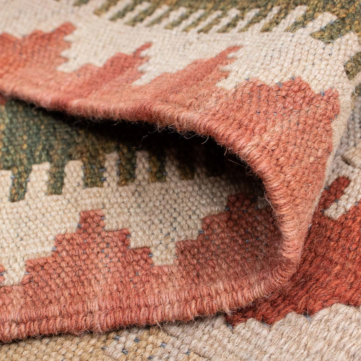 Kelim Teppich - Splash 306 x 82 cm